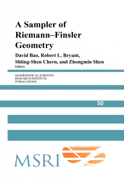 A SAMPLER OF RIEMANN-FINSLER GEOMETRY
