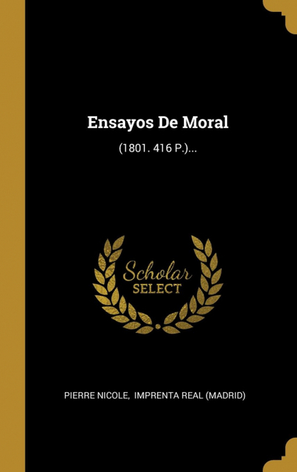 ENSAYOS DE MORAL
