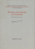 PAPERS ANTERIORS AL GLOSARI