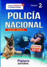 POLICÍA NACIONAL ESCALA BÁSICA TEMARIO VOLUMEN 2