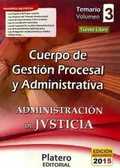 CUERPO DE GESTIÓN PROCESAL Y ADMINISTRATIVA DE LA ADMINISTRACIÓN DE JUSTICIA. TU