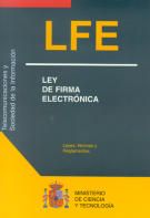 LFE : LEY DE FIRMA ELECTRÓNICA