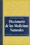 DICCIONARIO DE LAS MEDICINAS NATURALES