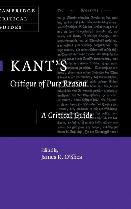 KANT'S CRITIQUE OF PURE REASON