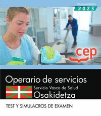 OPERARIO DE SERVICIOS SERVICIO VASCO DE SALUD OSAKIDETZA TEST Y SIMULA