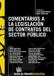 COMENTARIOS A LA LEGISLACIÓN DE CONTRATOS DEL SECTOR PÚBLICO