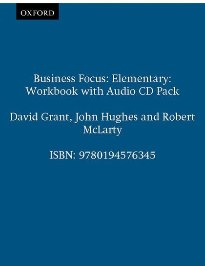 BUSINESS FOCUS ELEMENTARY. WORKBOOK WITH AUDIO CD PACK