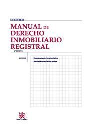 MANUAL DE DERECHO INMOBILIARIO REGISTRAL