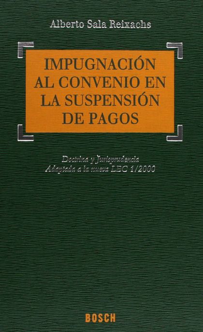 IMPUGNACIÓN AL CONVENIO EN LA SUSPENSIÓN DE PAGOS