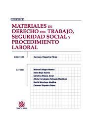 MATERIALES DE DERECHO DEL TRABAJO, SEGURIDAD SOCIAL Y PROCEDIMIENTO LABORAL