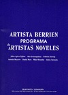 ARTISTA BERRIEN PROGRAMA - PROGRAMA DE ARTISTAS NOVELES