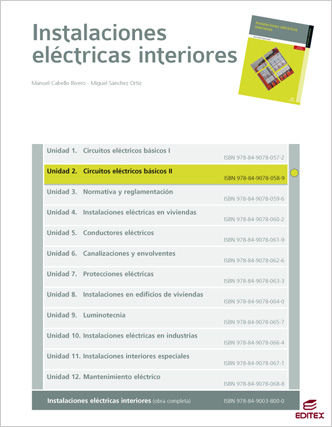 CIRCUITOS ELÉCTRICOS BÁSICOS II (INSTALACIONES ELÉCTRICAS INTERIORES)