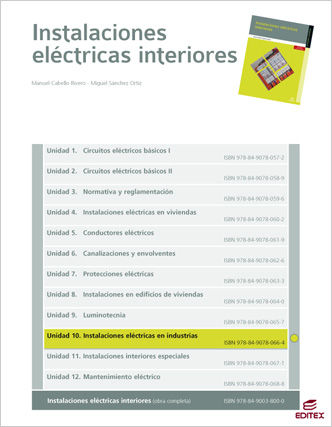 INSTALACIONES ELÉCTRICAS EN INDUSTRIAS (INSTALACIONES ELÉCTRICAS INTERIORES)