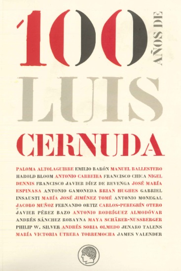 100 AÑOS DE LUIS CERNUDA