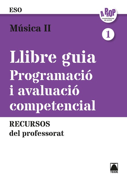LLIBRE DEL PROFESSORAT. MÚSICA II (CAT) - ED. 2019