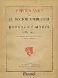 EPISTOLARIO DEL DOCTOR THEBUSSEM Y RODRÍGUEZ MARÍN (1883-1917): CON BREVES NOTAS DE ÉSTE ÚLTIMO