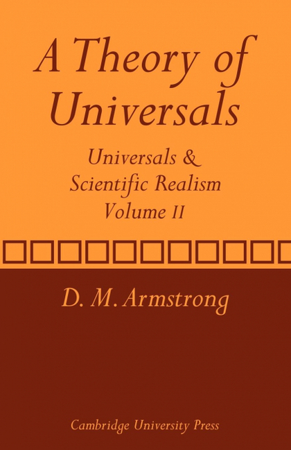 A THEORY OF UNIVERSALS