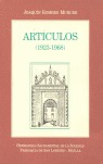 ARTÍCULOS (1923-1968)