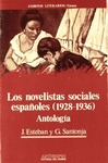 NOVELISTAS SOCIALES ESPAÑOLES (1928-36)
