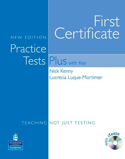 PRACTICE TESTS PLUS FCE NEW EDITION STUDENTS BOOK WITH KEY AND CD-ROM PACK