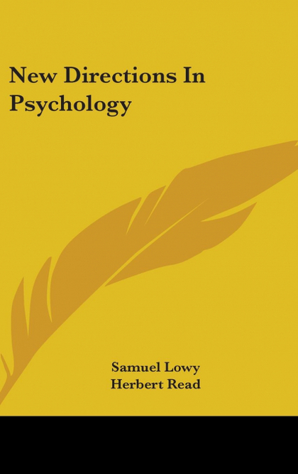 NEW DIRECTIONS IN PSYCHOLOGY