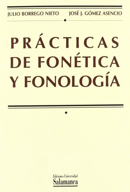 PRÁCTICAS DE FONÉTICA Y FONOLOGÍA