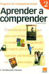 APRENDER A COMPRENDER 2: PROGRAMA DE COMPRENSIÓN VERBAL