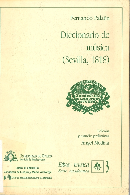 DICCIONARIO DE MÚSICA (SEVILLA, 1818)
