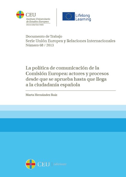 POLÍTICAS Y ESTRATEGIAS DE COMUNICACIÓN DE LA COMISIÓN EUROPEA
