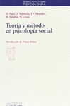TEORIA Y METODO PSICOLOGIA SOCIAL