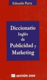 DICCIONARIO INGLÉS DE PUBLICIDAD Y MARKETING