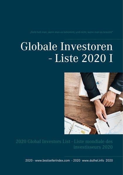 GLOBALE INVESTOREN - LISTE 2020 I                                               2020 GLOBAL INV