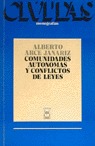 COMUNIDADES AUTÓNOMAS Y CONFLICTOS DE LEYES