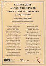 COMENTARIOS A LAS SENTENCIAS DE UNIFICACIÓN DE DOCTRINA. CIVIL Y MERCANTIL. 2013