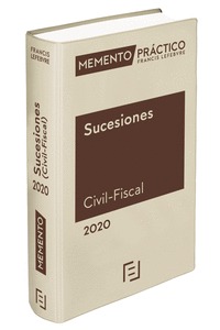 MEMENTO SUCESIONES (CIVIL-FISCAL) 2020.
