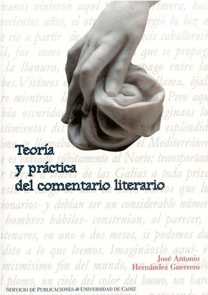 TEORIA PRACTICA COMENTARIO LITERARIO