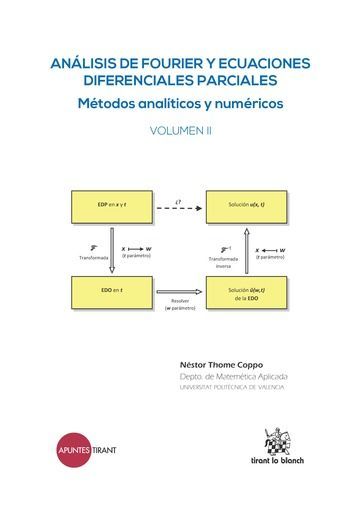 ANÁLISIS DE FOURIER Y ECUACIONES DIFERENCIALES PARCIALES MÉTODOS ANALÍTICOS Y NUMÉRICOS II
