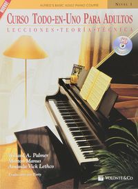 CURSO TODO EN 1 ADULTOS 1+CD PIANO