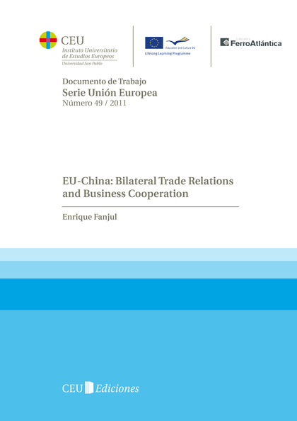 EU-CHINA: BILATERAL TRADE RELATIONS AND BUSINESS COOPERATION