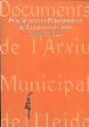 PUBLICACIONS PERIODIQUES DE LLEIDA (1854-2001)