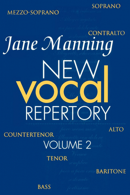 NEW VOCAL REPERTORY