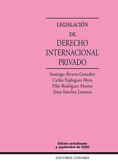 LEGISLACIÓN DE DERECHO INTERNACIONAL PRIVADO
