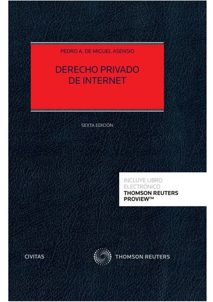 DERECHO PRIVADO DE INTERNET (PAPEL + E-BOOK).