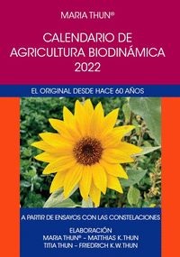 CALENDARIO DE AGRICULTURA BIODINAMICA 2022.