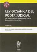 LEY ORGÁNICA DEL PODER JUDICIAL CON TODAS LAS DISPOSICIONES DEL PODER JUDICIAL E