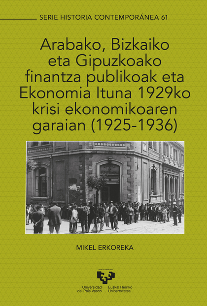 ARABAKO, BIZKAIKO ETA GIPUZKOAKO FINANTZA PUBLIKOAK ETA EKONOMIA ITUNA 1929KO KR.