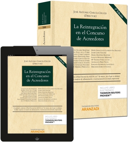 LA REINTEGRACIÓN EN EL CONCURSO DE ACREEDORES (PAPEL + E-BOOK)