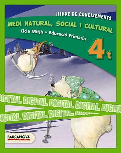 MEDI NATURAL, SOCIAL I CULTURAL 4T CM. LLIBRE DIGITAL (ED. 2014)
