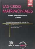 LAS CRISIS MATRIMONIALES 2ª EDICIÓN 2016