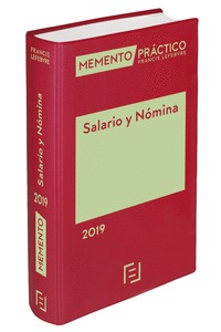 MEMENTO SALARIO Y NÓMINA 2019.